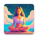 music for meditation android application logo